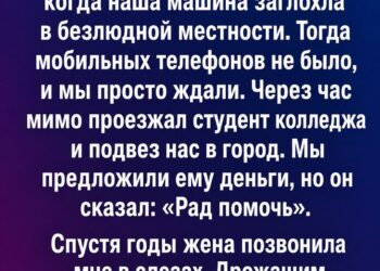 Неслучайная встреча на ночном шоссе